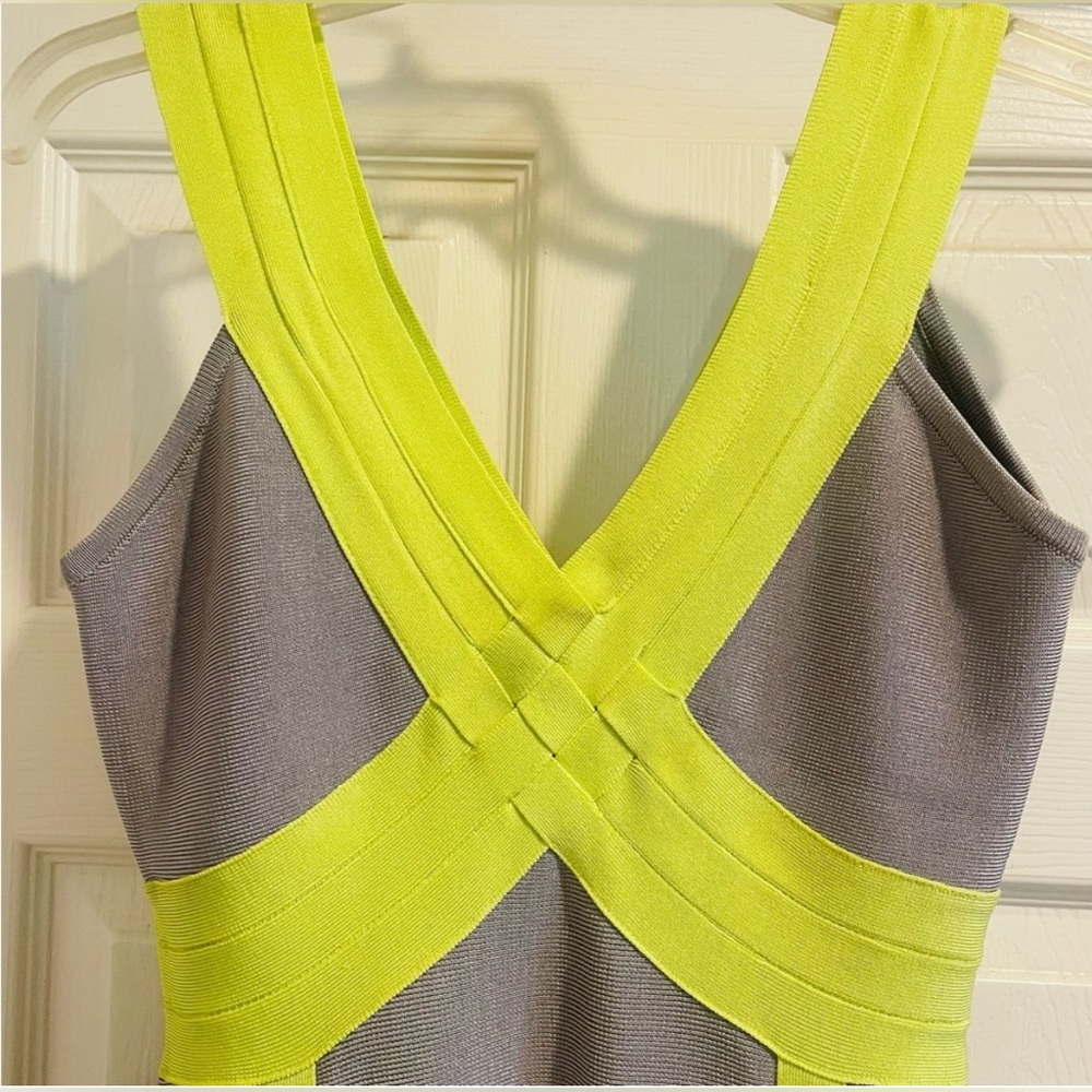 Bebe Bandage Dress - Vintage Bodycon - Picture 2 of 5
